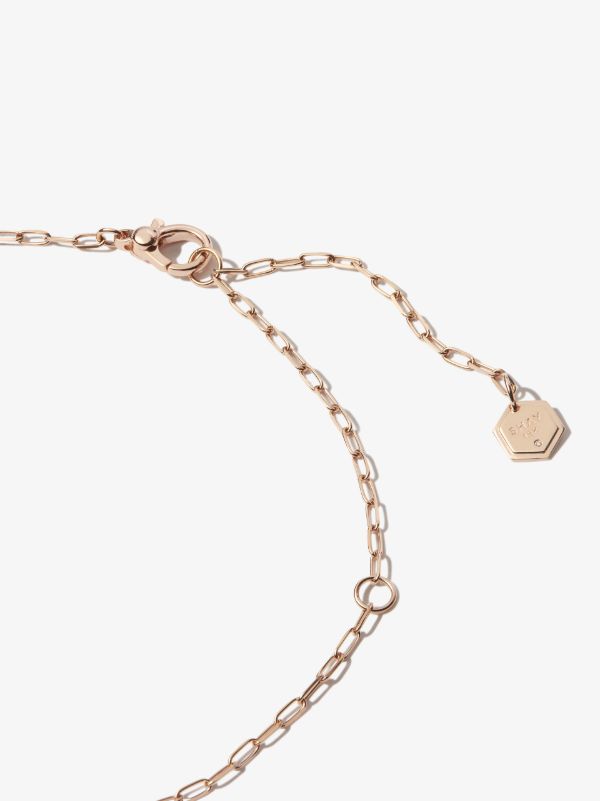 SHAY 18K Rose Gold Pisces Pendant Diamond Necklace | Browns Fine Necklaces