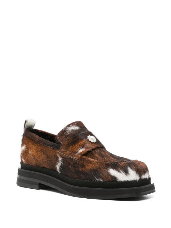 Simone Rocha Heart-Toe Platform Loafers | Browns Loafers