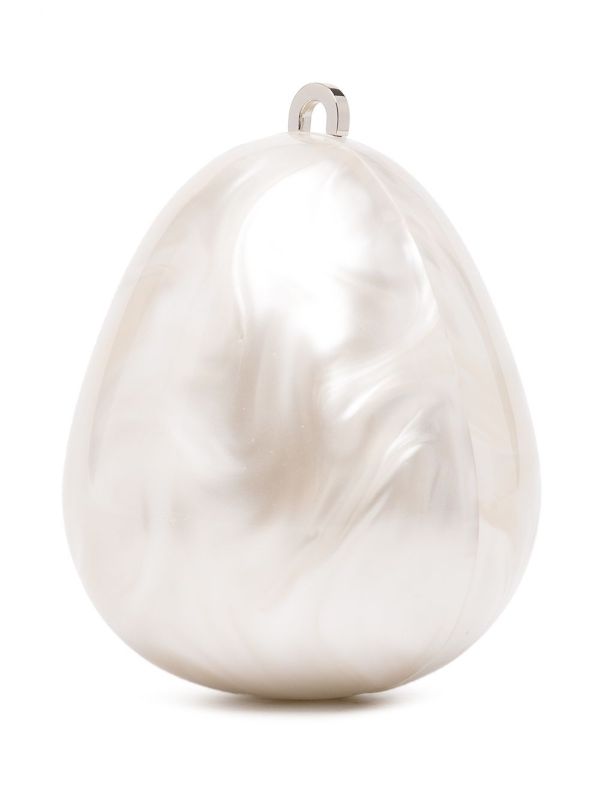 Simone Rocha White Egg Cross Body Bag | Browns Clutch Bags