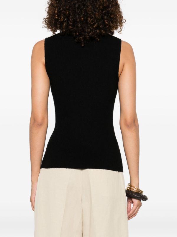 SIR. Beaded Cut-out Tank Top | Browns Vests & Tank Tops