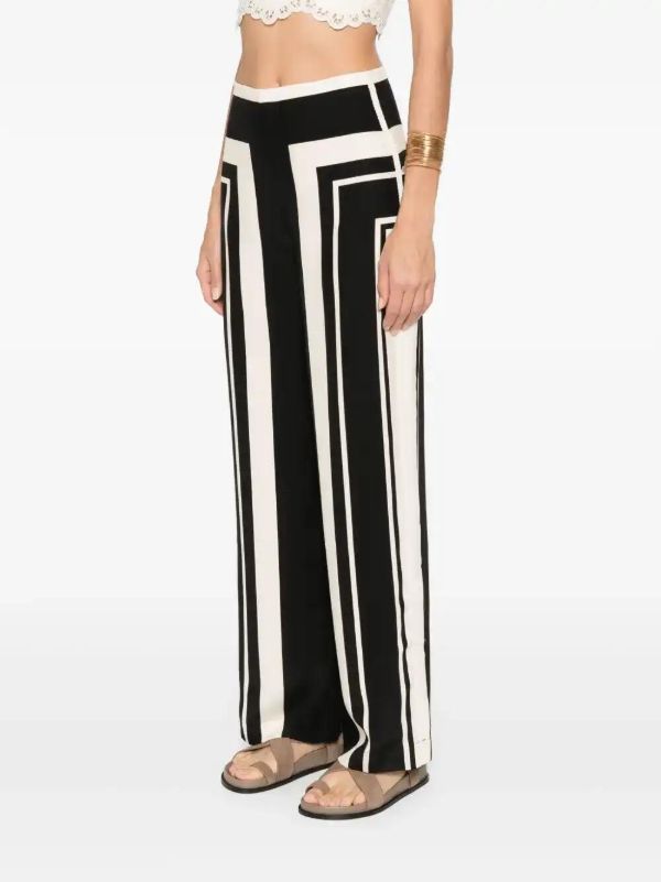 SIR. Printed Trousers | Browns Straight-Leg Pants