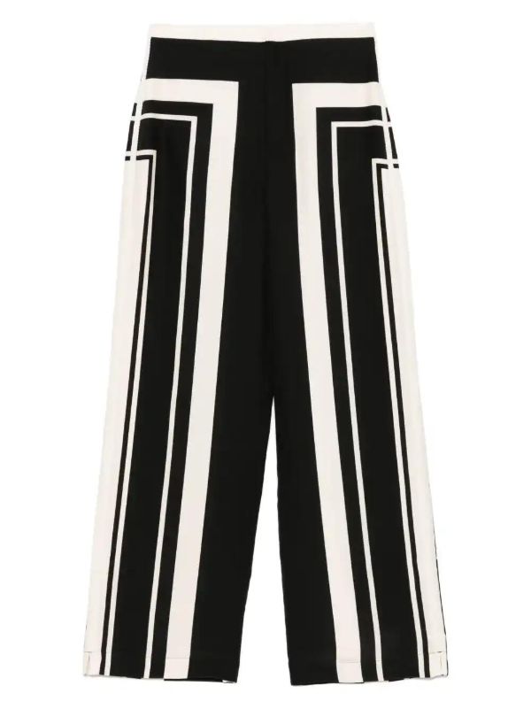 SIR. Printed Trousers | Browns Straight-Leg Pants