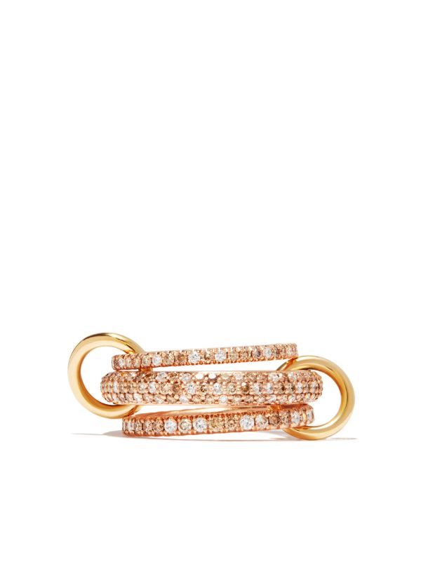 Spinelli Kilcollin 18K Rose Gold Nova Diamond Ring | Browns Fine Rings