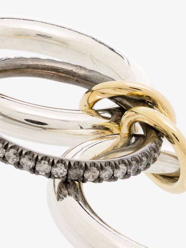 Spinelli Kilcollin Sterling Silver Libra Diamond Ring | Browns Fine Rings