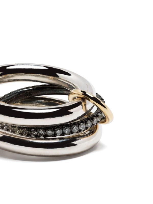 Spinelli Kilcollin Sterling Silver Libra Diamond Ring | Browns Rings