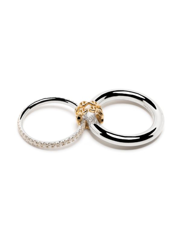 Spinelli Kilcollin X Hoorsenbuhs Sterling Silver Virgo Diamond Ring | Browns Fine Rings