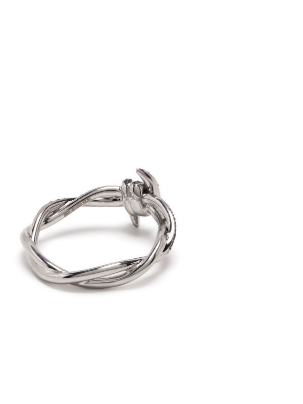 Stephen Webster 18K White Gold Forget Me Knot Diamond Ring | Browns Fine Rings