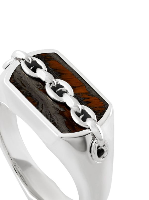 Stephen Webster Sterling Silver Inline Pinky Ring | Browns Rings