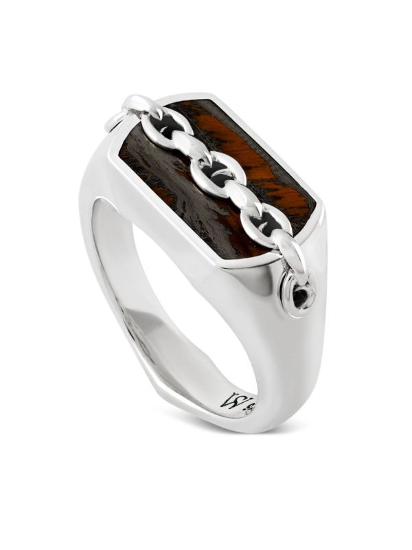 Stephen Webster Sterling Silver Inline Pinky Ring | Browns Rings