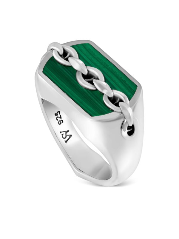 Stephen Webster Sterling Silver Inline Signet Ring | Browns Rings