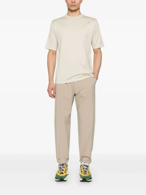 Stone Island Compass-embroidered T-shirt | Browns T-Shirts