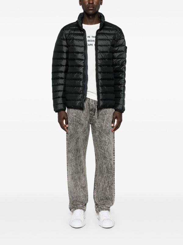 Stone Island Compass-logo Padded Jacket | Browns Down Jackets