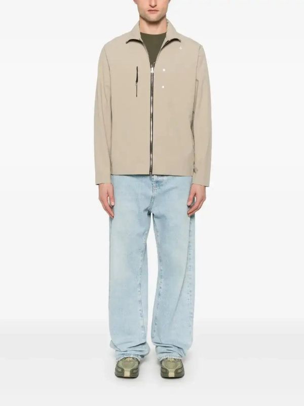 Stone Island Embroidered Jacket | Browns Lightweight Jackets