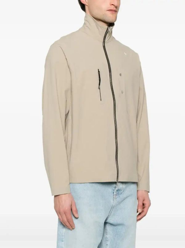 Stone Island Embroidered Jacket | Browns Lightweight Jackets