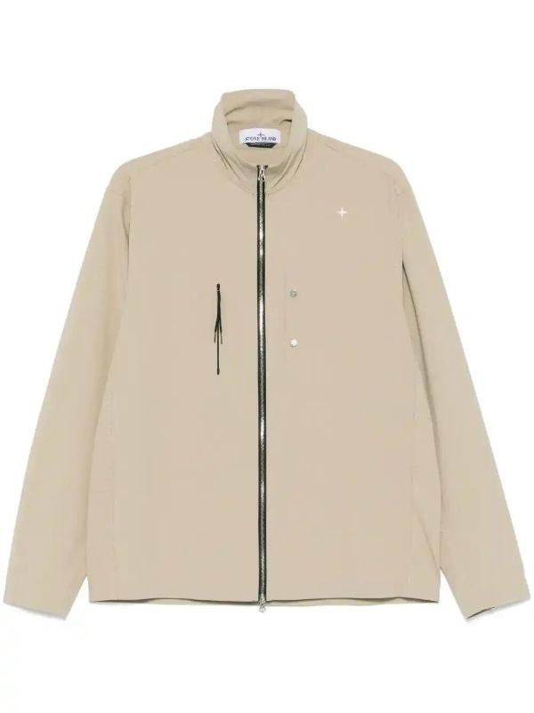 Stone Island Embroidered Jacket | Browns Lightweight Jackets