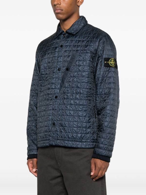 Stone Island Quilted Panelled Jacket | Browns Down Jackets