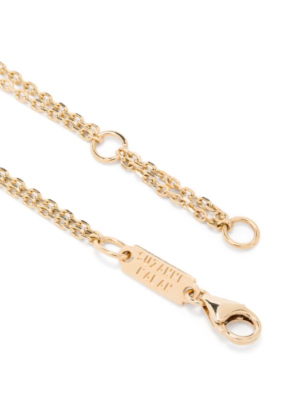 Suzanne Kalan 18K Yellow Gold Bar Diamond Bracelet | Browns Fine Bracelets