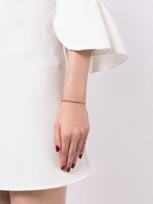 Suzanne Kalan 18kt Rose Gold Classic Diamond Fireworks Bangle | Browns Fine Bracelets
