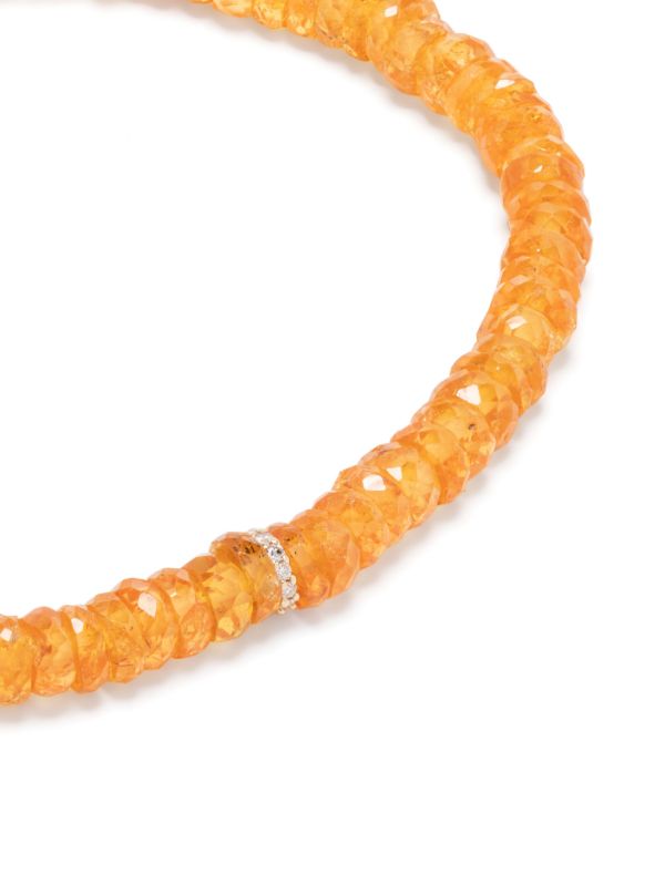 Sydney Evan 14K Yellow Gold Cocktail Eternity Spessartite Bead Bracelet | Browns Fine Bracelets