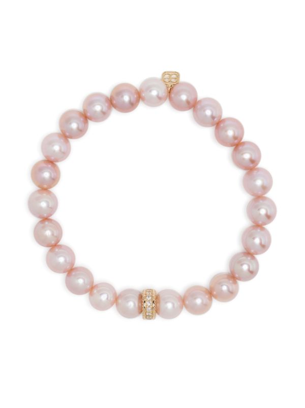 Sydney Evan 14k yellow gold & diamond bracelet | Browns Bracelets