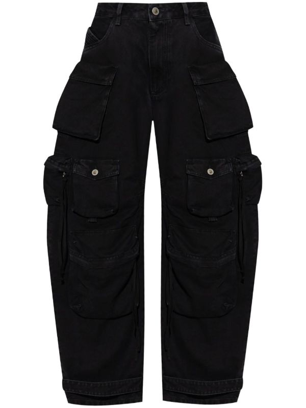 The Attico Fern cargo jeans | Browns Wide-Leg Jeans