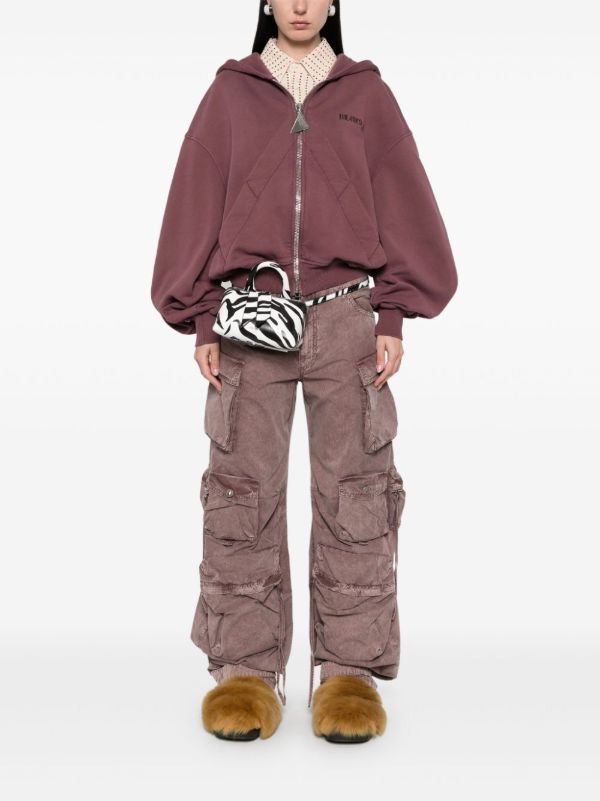 The Attico Fern Trousers | Browns High Waisted Pants
