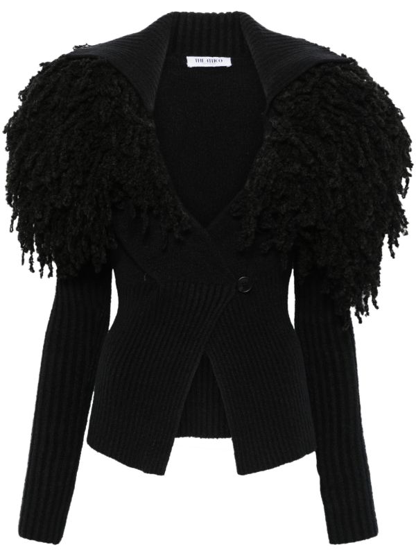 The Attico fringe-detail cardigan | Browns Cardigans