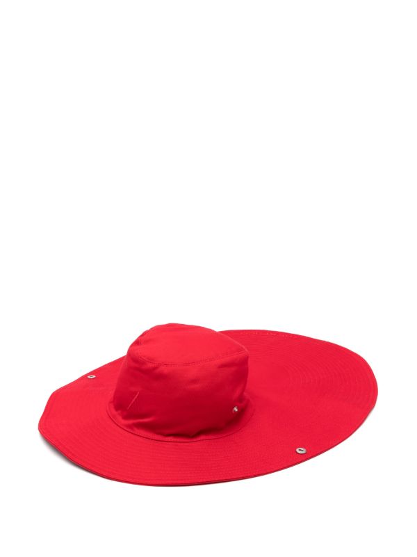 The Attico logo-embroidered sun hat | Browns Hats