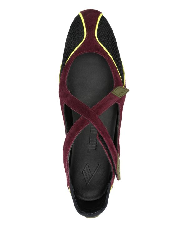 The Attico Nomad Ballet Flats | Browns Ballerina Shoes