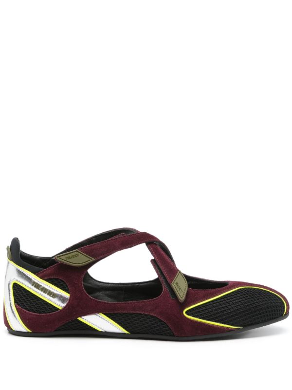 The Attico Nomad ballet flats | Browns Ballerina Shoes