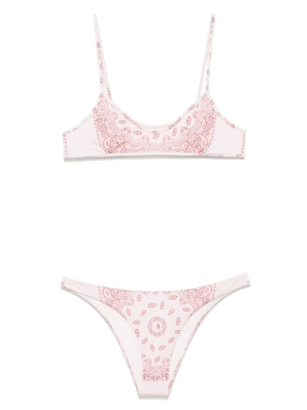 The Attico paisley-print bikini | Browns Bikinis
