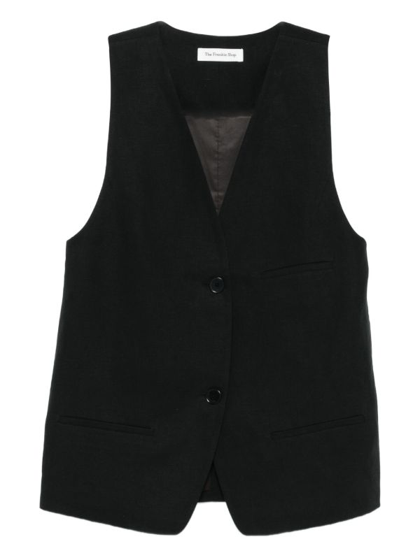 The Frankie Shop Melrose Waistcoat | Browns Waistcoats & Gilets
