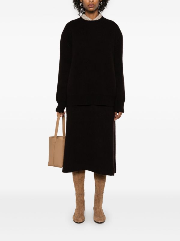 The Row Ivaanka Midi Skirt | Browns A-Line Skirts