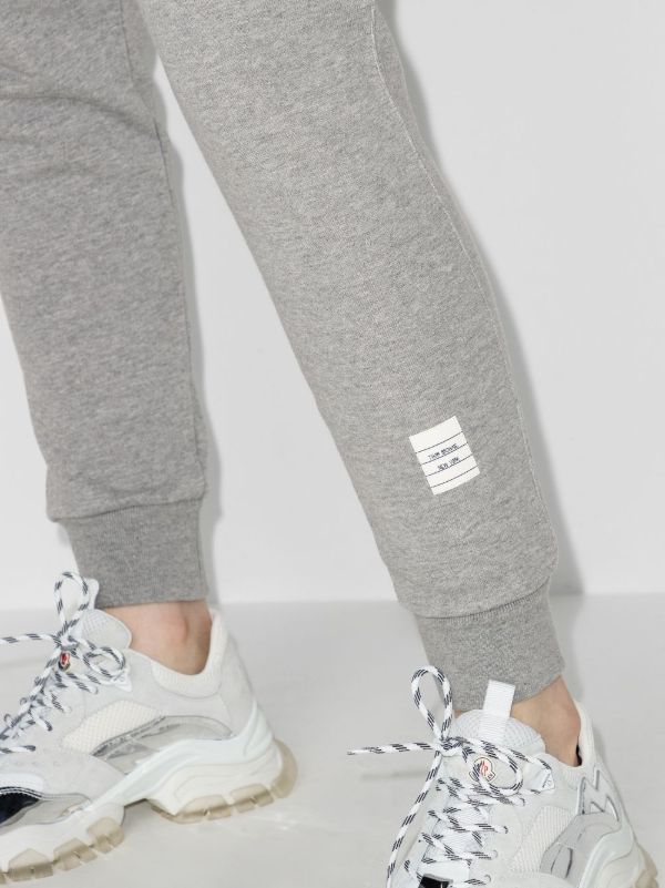 Thom Browne Grey 4-bar Stripe Track Pants | Browns Sweatpants