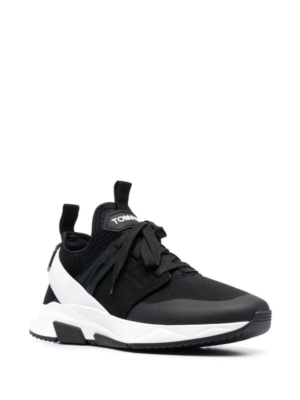 TOM FORD Black Jago Low Top Sneakers | Browns Low-Tops