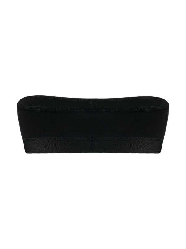 TOM FORD Black Logo Bandeau Bralette | Browns Bras