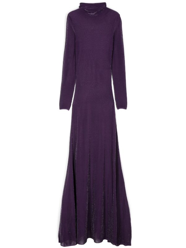 TOM FORD Metallic Knit Dress | Browns Sweater Dresses