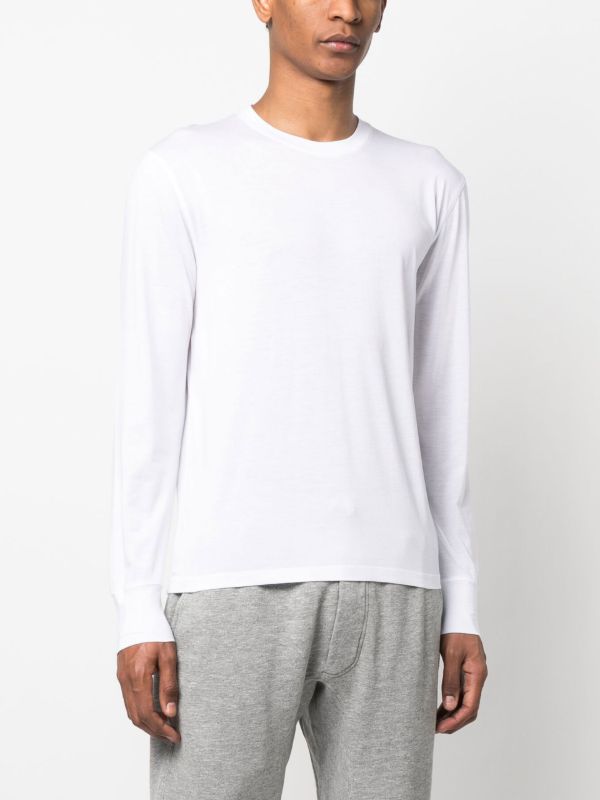 TOM FORD White Long Sleeved Top | Browns T-Shirts