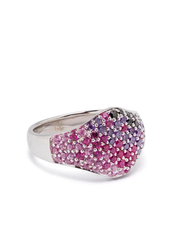 Tom Wood Mini Sunset cocktail ring | Browns Rings