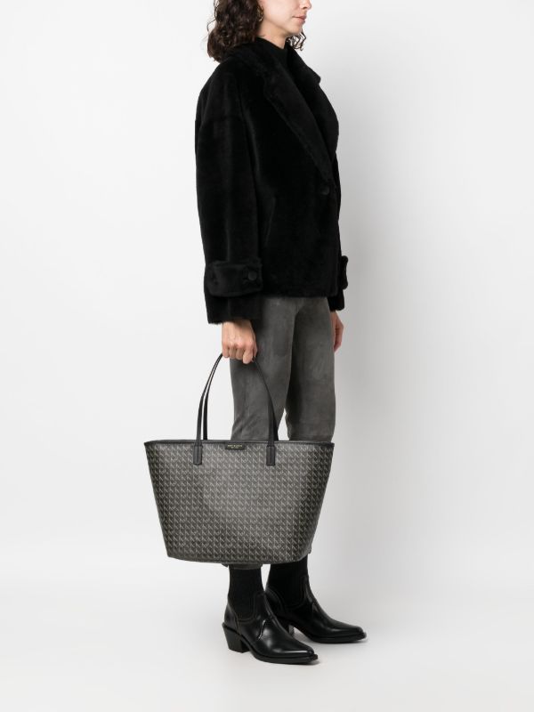 Tory Burch Black Ever-Ready Zip Tote Bag | Browns Tote Bags