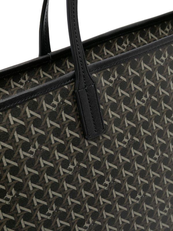 Tory Burch Black Ever-Ready Zip Tote Bag | Browns Tote Bags