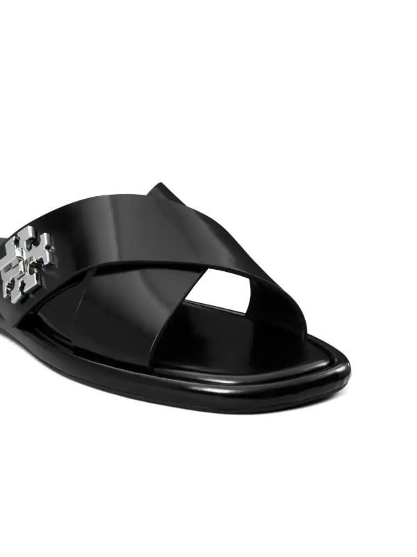 Tory Burch Leather Slides | Browns Flip Flops & Slides