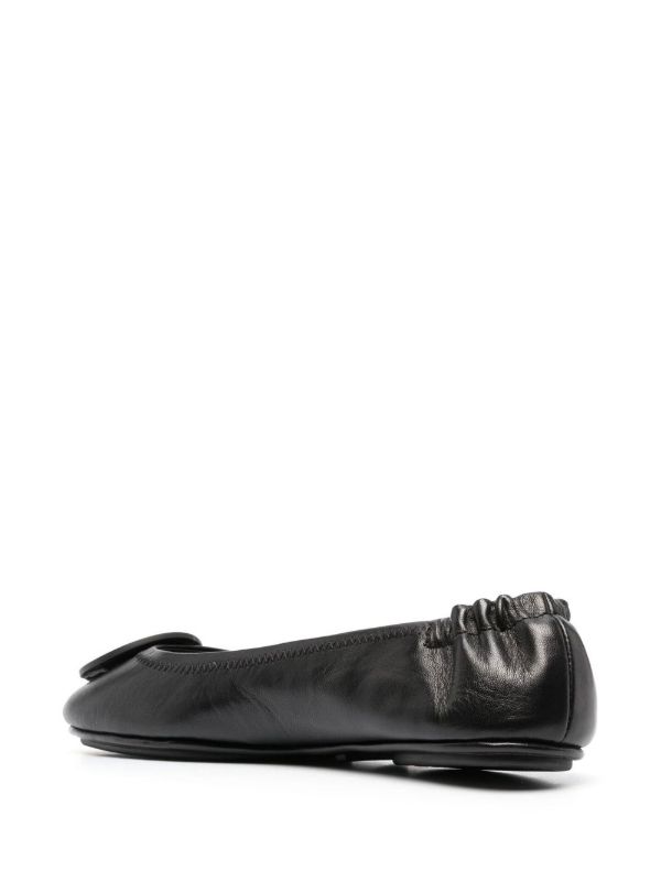Tory Burch Minnie Travel Ballerina Shoes | Browns Ballerina Shoes