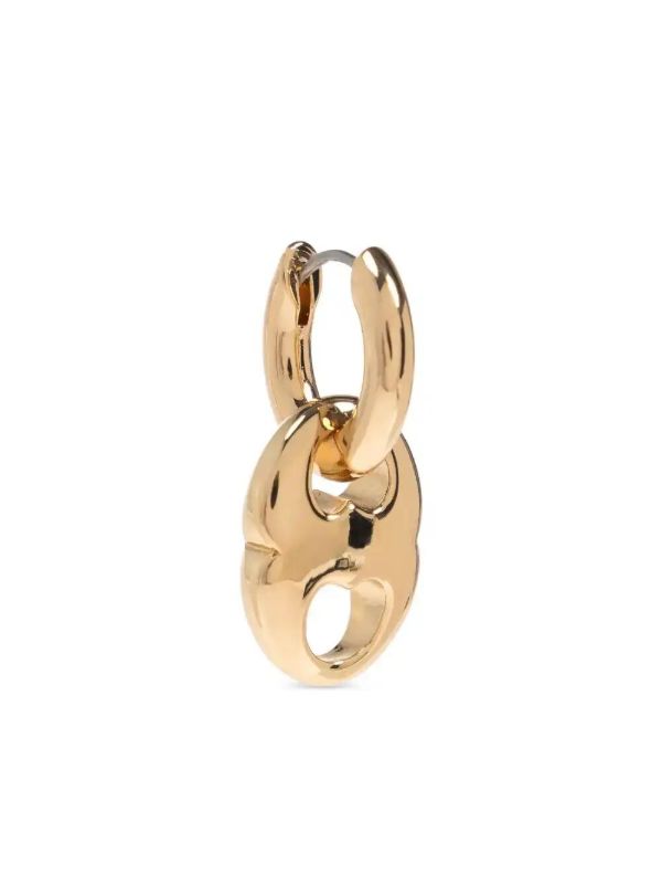Tory Burch Small Gemini Hoop Earrings | Browns Earrings