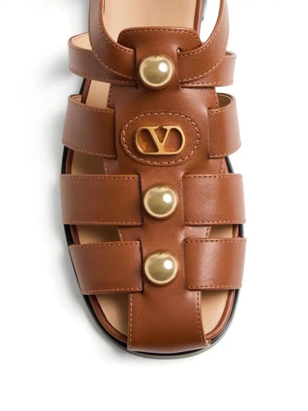 Valentino Garavani 20mm VLogo Signature Fisherman Sandals | Browns Sandals