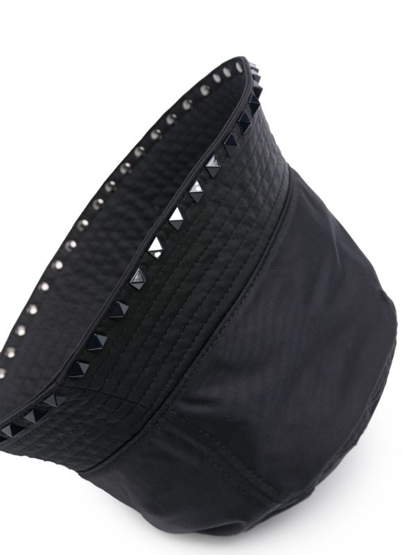 Valentino Garavani Blue Rockstud Bucket Hat | Browns Hats