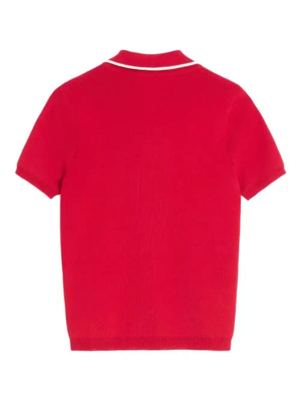 Valentino Garavani Cherry-charm Polo Top | Browns Polo Tops