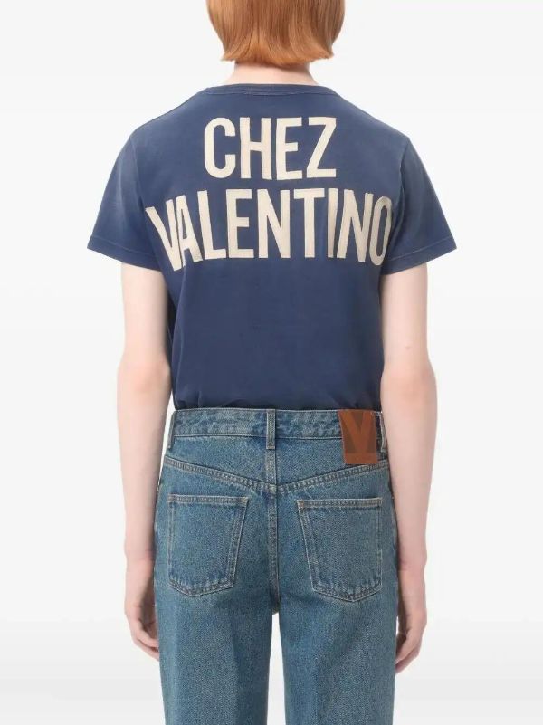 Valentino Garavani Chez-patch T-shirt | Browns T-Shirts