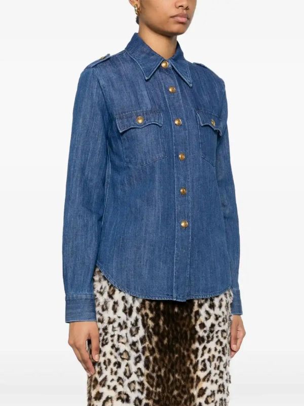 Valentino Garavani Denim Shirt | Browns Shirts