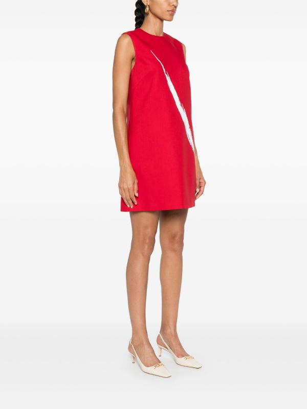 Valentino Garavani Graphic Print Mini Dress | Browns Day Dresses
